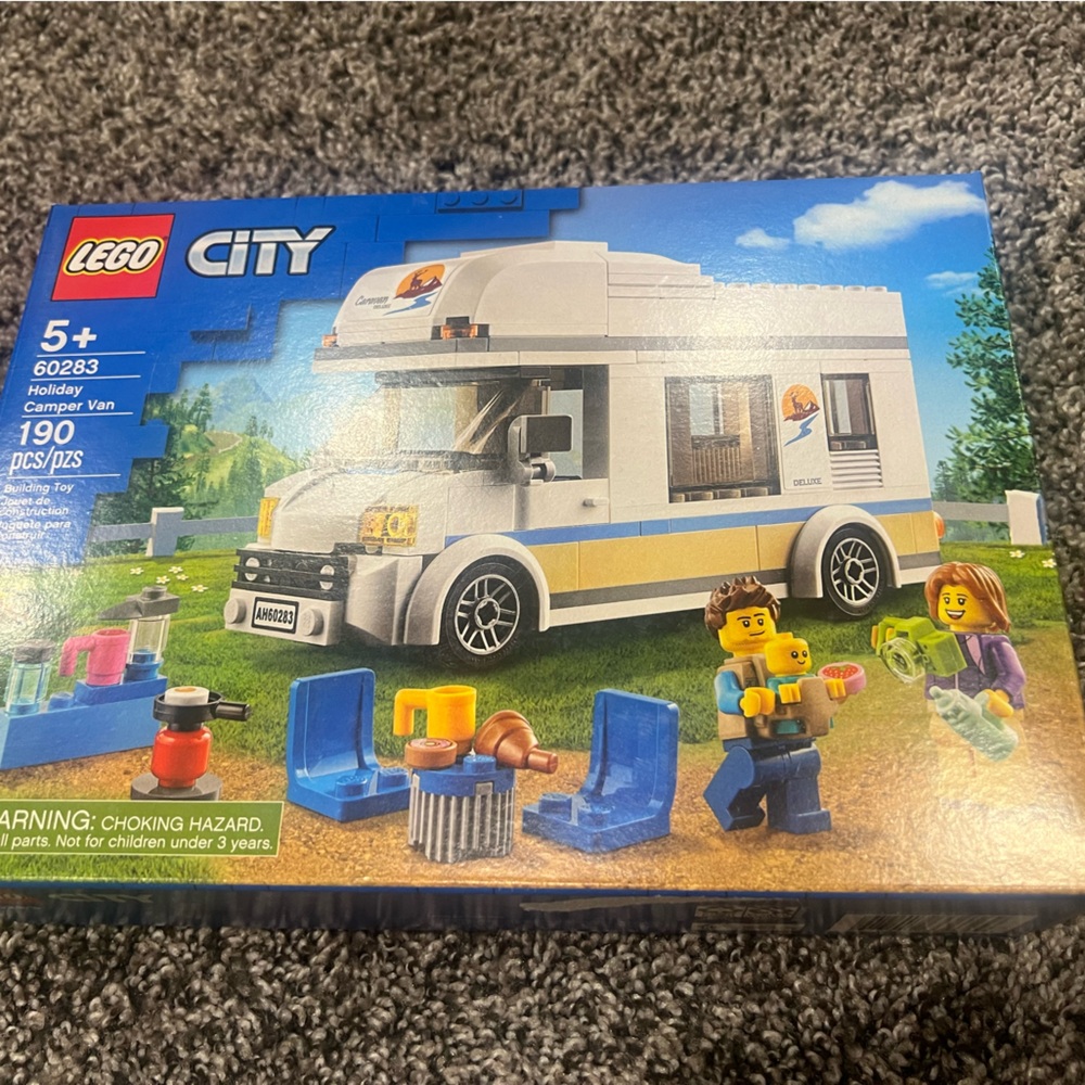 LEGO City Holiday Camper Van (60283) – New & Sealed!